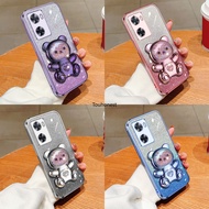 Casing For Oppo A57 Case Oppo A5S Case Oppo A7 A12 Case Oppo A3S Case Oppo A15 Case Oppo A9 2020 Case Oppo A16 Case Oppo A53 Case Oppo A54 Case Oppo A58 Case Oppo A78 A38 Case Oppo A18 A74 Case Cute Soft Full Little Bear Stand Phone Bracket Case Cover AB