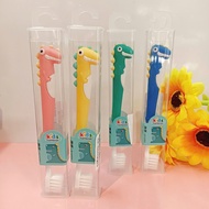 Dinosaur-shaped children's toothbrush.Let your baby enjoy with oral hygiene every day