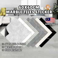 DaintyHome 60x60CM Marble Tiles Floor Sticker | Mozek Lantai Pelekat | 地板贴