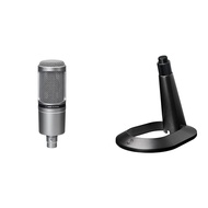 Exclusive Audio-Technica Condenser Microphone AT2020GM & Microphone Stand AT8703