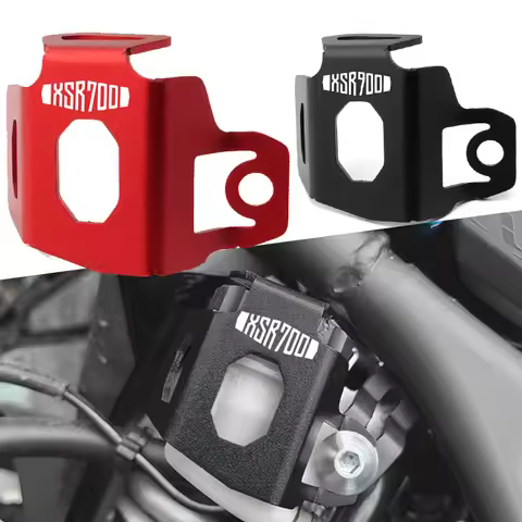 XSR 900 700 155 Motorcycle Accessories Rear Brake Fluid Reservoir Cover Guard Protection For YAMAHA 