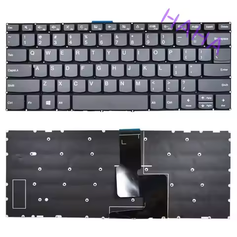 H+ US Layout Keyboard/ Hinge Cover For Lenovo ideapad 3 14IIL05 14IML05 14ADA05 14IGL05