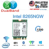 Dual Band 2.4G 5.0G Intel 8265NGW 8265 M.2 NGFF Mini Wireless WiFi Bluetooth Network Card Adapter 5G