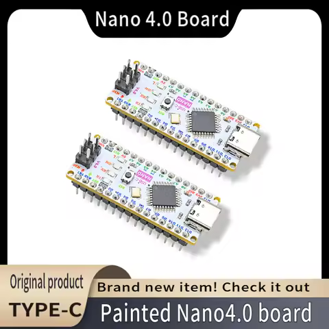 New Color Nano V4.0 Development Board(Arduino Nano 3.0 compatible) Type-C Nano 4.0 Welding Board ATM