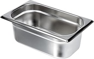 Lacor 66410Z GN Container 1/4 265 x 162 x 100 Stainless Steel Silver