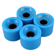 4Pcs Cruiser Skateboard Wheels PU Wheels Long Board Cruiser Wheels With ABCE-9 Bearings
