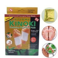 Effective Original Kinoki foot patch 10pcs detox massager for blood circulation foot pain reliever for arthritis Detox foot pads japan anti pain foot pads patch with ginger foot patch for body toxin remover rayuma gout relief insomia fatigue