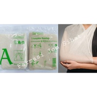 Pembalut Segi Tiga Kain Anduh Triangular Bandage 1pcs (untuk support tangan patah)