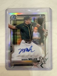 2021 Bowman Chrome Mason Miller auto rookie mlb f1 nba tcg pokemon dodgers adidas Nike 