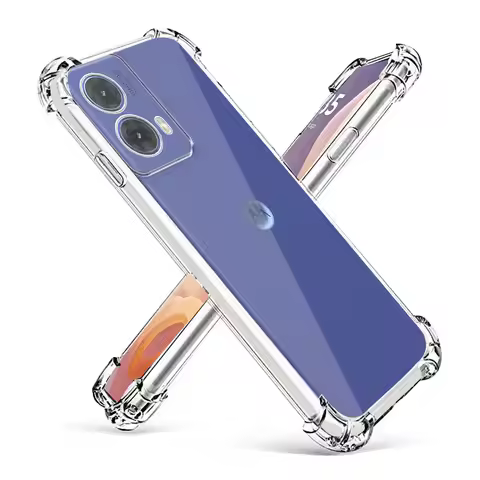 For Moto G85 5G Case 6.67'' Clear Shockproof Airbag TPU Phone Case or Motorola Moto G85 G 85 Silicon