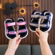 Kids Beach Sandals  Summer Soft Sole Non-Slip Korean Style Fashion Casual Outdoor Sandals for Boys &