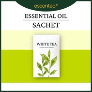 escenteo White Tea Wardrobe Fragrance Bag Cabinet Scented Sachet Pewangi Almari Perfume | 10g | 白茶香包
