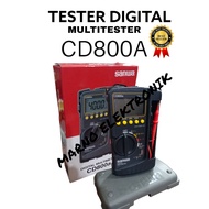 SANWA DIGITAL MULTITESTER TESTER CD800A CD 800A ORIGINAL