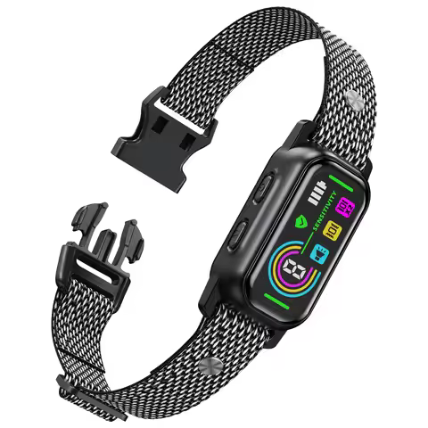 Dog Bark Collar for Large Medium Small 8-150lbs Rechargeable Bark Training Collar with 8 Sensitivity