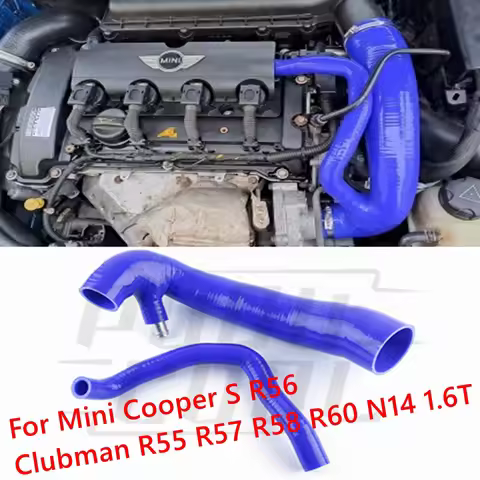 For Mini Cooper S R56 Clubman R55 R57 R58 R60 N14 1.6T Engine Turbo Boost Air Intake Hoses Kit Silic
