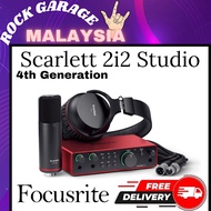 Focusrite Scarlett 2I2 / Scarlett Studio Pack ( 4th Generation )