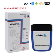 OBD2 Scanner vLinker BM ELM327 V2.2 Car Diagnostic Tool For BMW Bimmercode Bluetooth 3.0 Repairing T