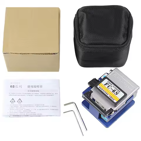 Fiber Optic Cleaver, Fiber Cutting Tool, FC-6S, 36,000 Times,