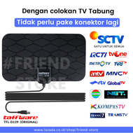 Antena TV Digital Semua Siaran Taffware Antena Set Top Box TV Tabung Indoor