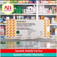 Elkana 1 strip isi 10 tablet Obat Vitamin daya tahan tubuh Suplemen makan Obat Elkana tablet