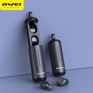 AWEI T55 TWS Bluetooth-compatible Wireless Earbuds Headphones With Mic In-ear Waterproof IPX4 Gaming