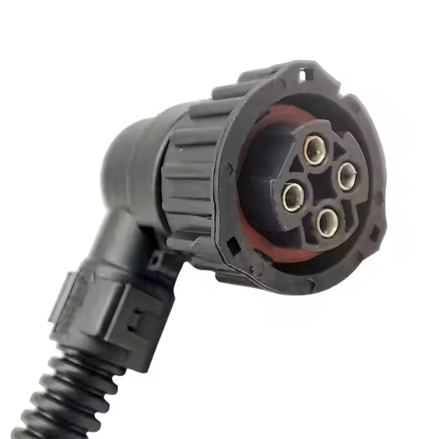 4 Pin Tyco/Amp Round Waterproof Auto Wire Harness Connector 1-967325-1
