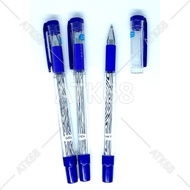 TERMURAH !!! / Ballpoint / Pen TIZO TG340 HITAM BIRU 1 PCS / Pulpen Gel Merk Tizo