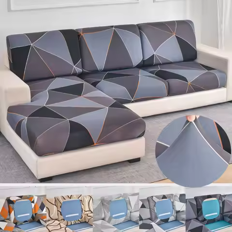 stretch printed stretch sofa seat cushion cover backrest cover protector for couch sofa cover L shap