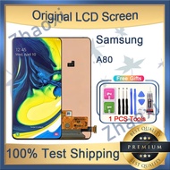 Original AMOLED Samsung Galaxy A80 LCD Display Touch Screen Replacement