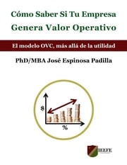 Cómo Saber Si Tu Empresa Genera Valor Operativo Dr. José Espinosa Padilla