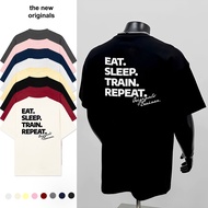 Relaxed Fit The New Originals T-Shirt "Eat Sleep Train Repeat" - MH1706MH