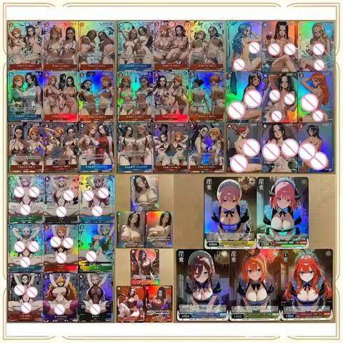 One Piece Boa Hancock Perona Reiju Vivi Anime DIY ACG Premium Flash Collection Cards Christmas Birth