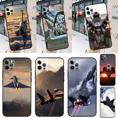 Military Aircraft Warship Fighter Funda For OPPO Reno 10 12 13 14 Pro 14F 13F 12F 11 F 7 8 Lite OPPO