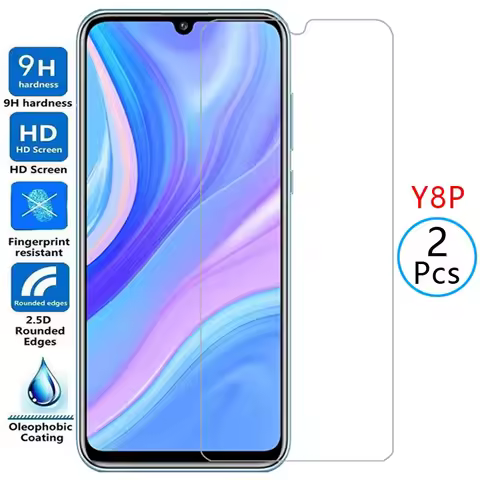 protective tempered glass for huawei y8p screen protector on huaweiy8p y 8p 8 y8 p yp8 8yp film huaw