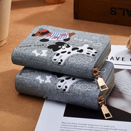 Cute Super Cute Cowboy Puppy Cartoon Large-Capacity Card Holder ID Multi-Card Slot Change Driver's L