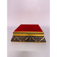 Square Statue Stand, Handmade Bonsai Tree, Buddha Statue Ornaments (Stand Size)