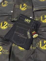 กางเกงยีนส์ LAZYผ้าดิบ 16ออนซ์  แนวทรงช่างใส่ได้ทั้งชายและหญิง🔥❤️‍🔥