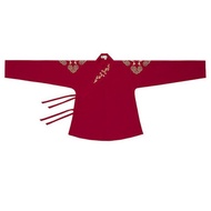 YQ4 Chinese Traditional Hanfu Black Red Costume Woman Men Ancient Dress Oriental Princess Dress Elegance Tang Dynasty Da