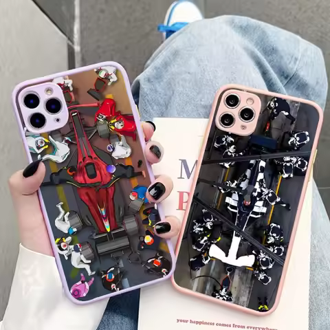 Schumacher Formula 1 F1 For iPhone 14 X XR XS 7 8 Plus 11 12 13 pro MAX 13mini Matte Shockproof Case