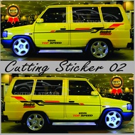 Stiker Mobil Kijang Super Stiker Body Kijang Super Stiker Kijang Super Kapsul Lgx