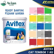 AVITEX CAT TEMBOK 1 KG / CAT DINDING AVIAN / CAT TEMBOK KILOAN