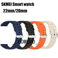 For SKMEI B50P B60P B73 DM56 B56 XBS Smart Watch Strap Silicone Sports women men Band 20mm 22mm