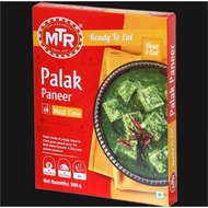 MTR PALAK PANEER 300gm - Spiced spinach gravy with cottage cheese