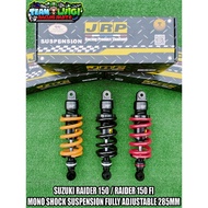JRP SUZUKI RAIDER 150 / RAIDER 150 FI MONO SHOCK SUSPENSION ADJUSTABLE 285MM