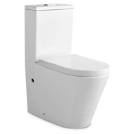 VERA CERAMICA | C.083 – TORNADO | White Toilet bowl with Tornado Flush, Water saving and Soft Close Seat Cover.