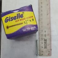 1 1 1/ 2" x 8 screws 1 1/ 2" x 8 screws 1 1/ 2 x 8 wood screws