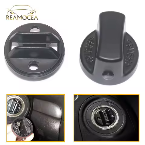 Reamocea 1x Ignition Key Knob Push Turn Switch Key Ignition Knob Cover/Base For Mazda 6 CX7 CX9 D461