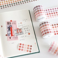 READY STOCK : Masking Washi Tape Dot Sticker circle