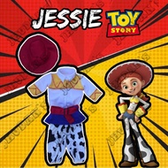 JESSIE Disney Toy Story Inspired Costume - MILESTONES/BIRTHDAY/HALLOWEEN