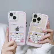 Cute Keyboard Case OPPO Note 70 C71 C75 A5 2025 A5X A3X A5i C75x 14F 14 A60 Reno 11F Realme C65 C67 